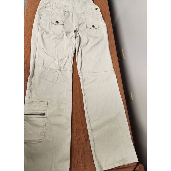 Gypsy jeans MEDIUM tan/Khaki bibs - Picture 5 of 13